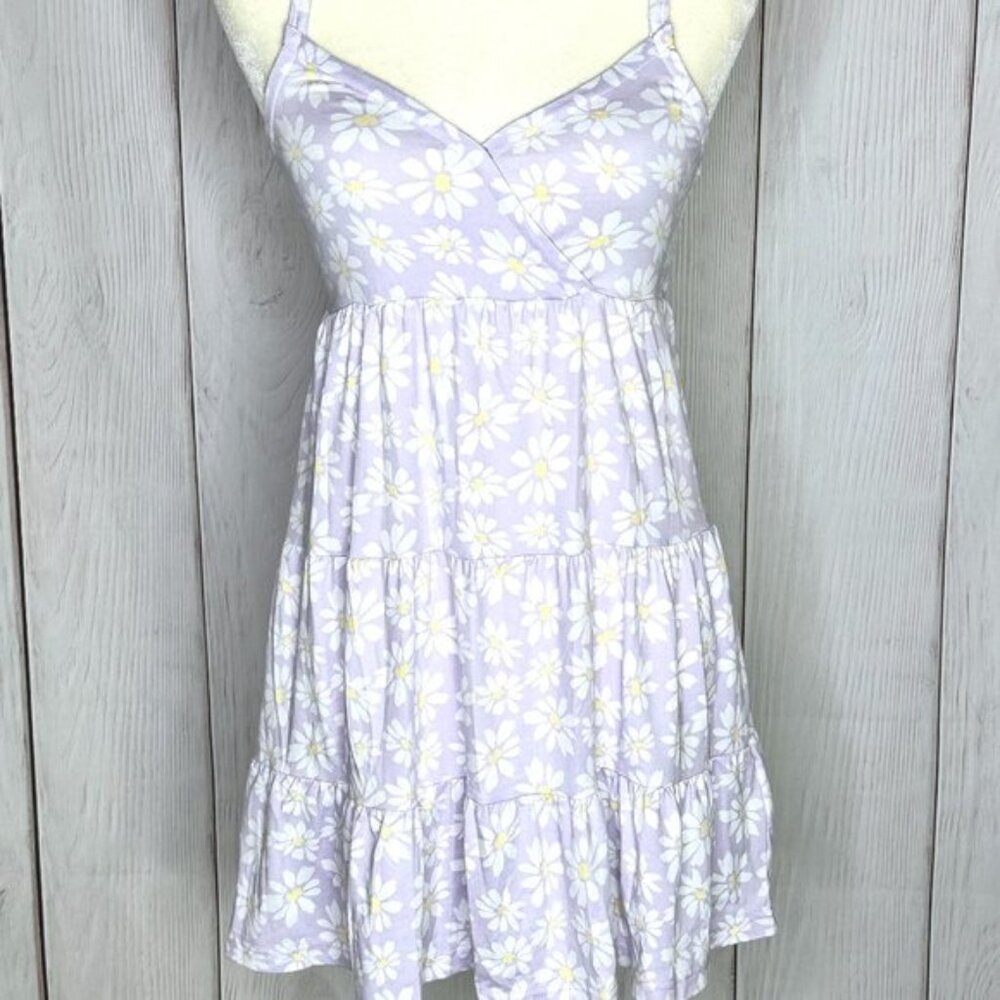 Bundle to Save Money! Hollister Purple & White Daisy Mini Summer Dress